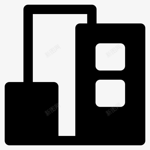 建筑物公寓家svg_新图网 https://ixintu.com 用户界面 建筑物 公寓家 房子 杂项