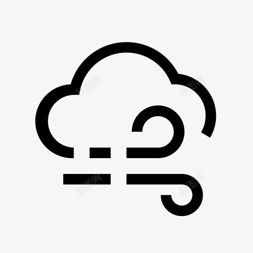 云风风吹风svg_新图网 https://ixintu.com 风风 吹风 概述 天气 天气图 图标