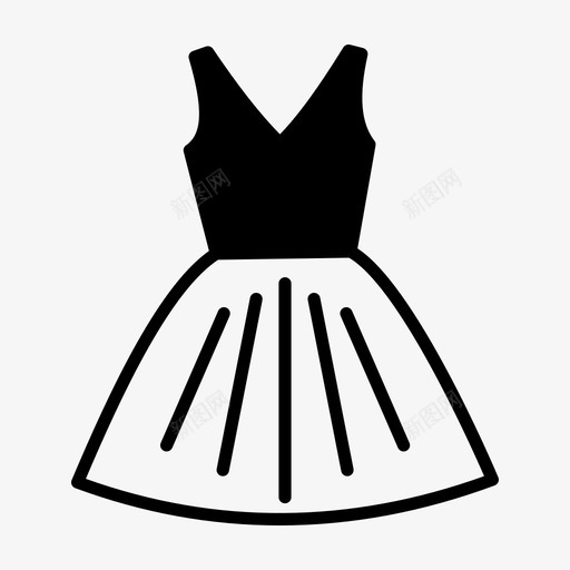 衣服时装装束svg_新图网 https://ixintu.com 衣服 时装 装束 女人