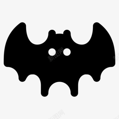 蝙蝠动物吸血鬼图标