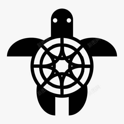 海龟海洋贝壳svg_新图网 https://ixintu.com 海龟 海洋 贝壳 潜水