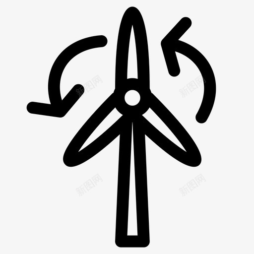 风力发电可持续发展涡轮机svg_新图网 https://ixintu.com 风力 发电 可持续发展 涡轮机 风能 能源 电池 概述