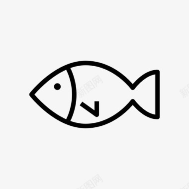 鱼厨师食物图标