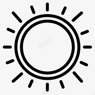 太阳开斋节伊斯兰教图标