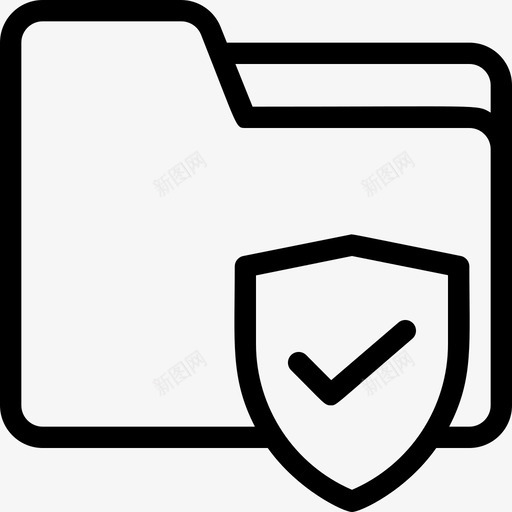 加密文件夹网络保护svg_新图网 https://ixintu.com 加密 文件夹 网络 保护 安全 屏蔽 网络安全 安全线