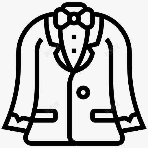 礼服服装正式svg_新图网 https://ixintu.com 礼服 服装 正式 绅士 西装 婚礼 元素