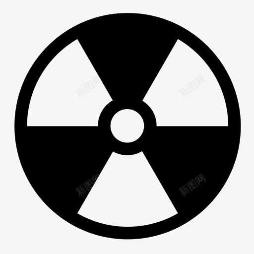 放射性危险有害svg_新图网 https://ixintu.com 放射性 危险 有害 警告 科学