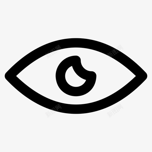 眼睛发现显示svg_新图网 https://ixintu.com 用户界面 眼睛 发现 显示 视图 错误