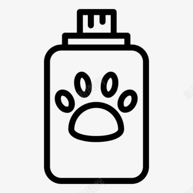 洗发水美容宠物图标