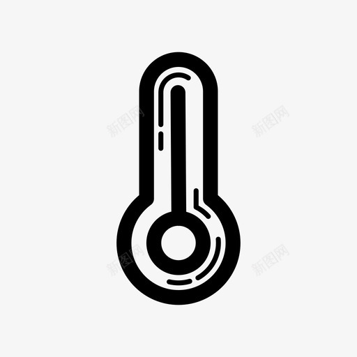 温度计热天气天气报告svg_新图网 https://ixintu.com 温度计 天气 热天 报告