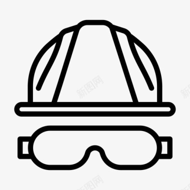 安全帽建筑工程师图标