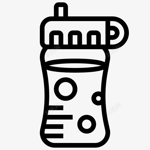 可重复使用瓶饮料便携式svg_新图网 https://ixintu.com 重复 使用 瓶可 饮料 便携式 运动 塑料 污染