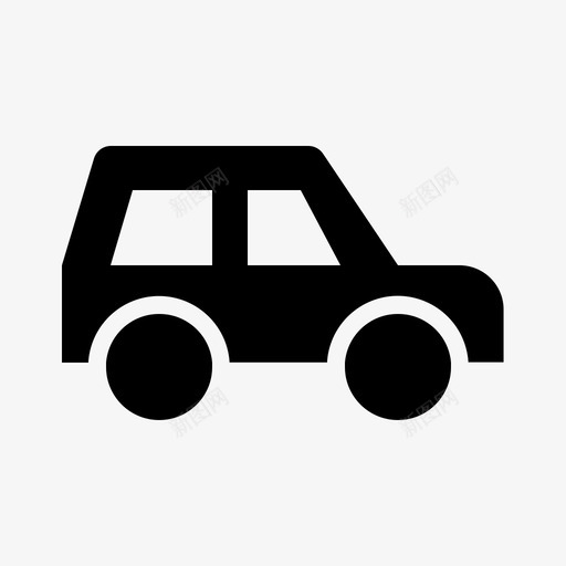 汽车保险保安svg_新图网 https://ixintu.com 汽车保险 保安 运输 货车 保险