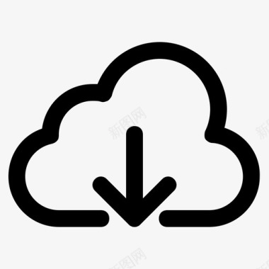 云下载应用程序ui图标