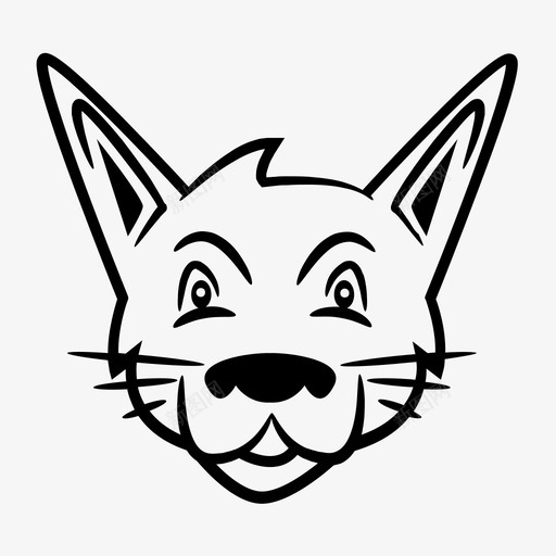 波士顿梗动物卡通svg_新图网 https://ixintu.com 波士顿 动物 卡通 宠物狗 狗头 收藏