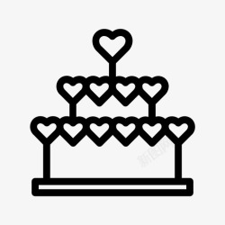 214情人节情侣爱情主题蛋糕情侣爱情高清图片