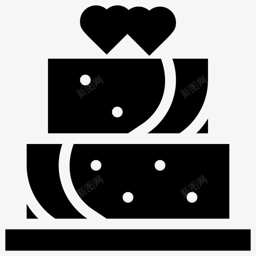 婚礼蛋糕甜点爱情svg_新图网 https://ixintu.com 婚礼 蛋糕 甜点 爱情 婚姻 日雕文