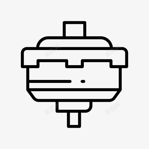 陀螺孩子游戏svg_新图网 https://ixintu.com 陀螺 孩子 游戏 玩具