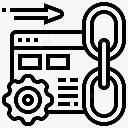 反向链接访问连接svg_新图网 https://ixintu.com 链接 反向 访问 连接 网页 在线 营销