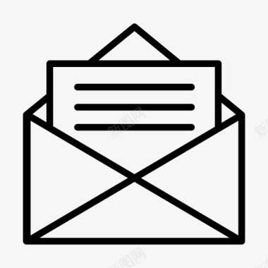 电子邮件卡片信件图标