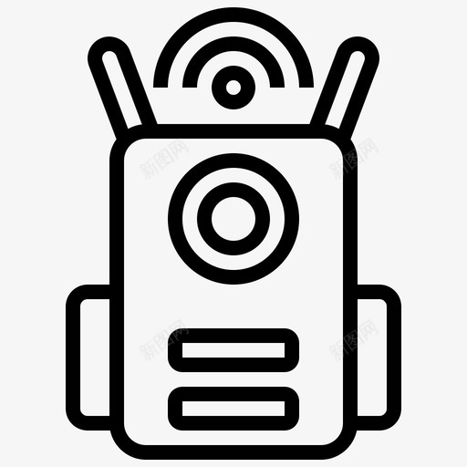 wifi路由器电子扩展器svg_新图网 https://ixintu.com 路由器 电子 扩展 信号 小工 工具 线路