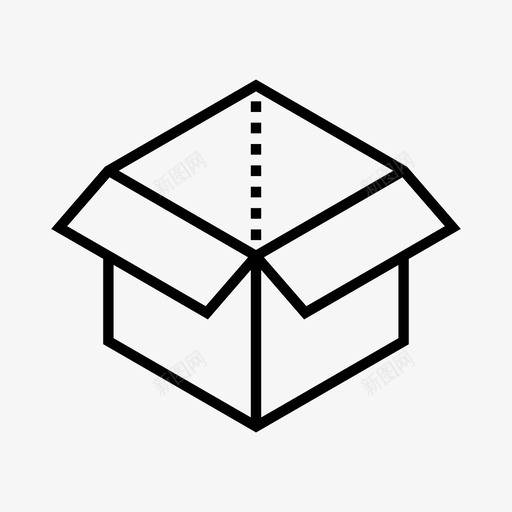 盒子纸箱包装svg_新图网 https://ixintu.com 盒子 纸箱 包装 包装物 物体