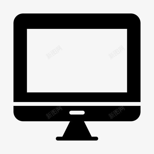 lcd计算机设备svg_新图网 https://ixintu.com 计算机 设备 显示器 监视器 屏幕