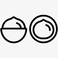 澳洲图标澳洲坚果饮食健康食品高清图片