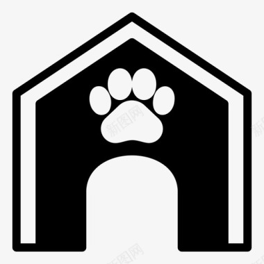 房子动物猫图标