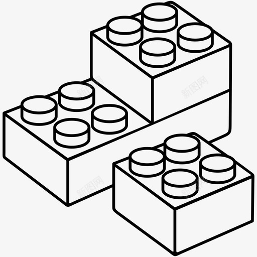 积木砖头孩子svg_新图网 https://ixintu.com 积木 砖头 孩子 仓库 玩具