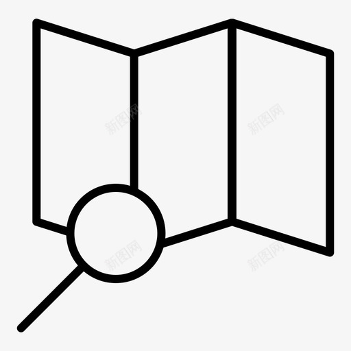 地图搜索位置搜索地址svg_新图网 https://ixintu.com 地图 搜索 位置 地址 方向