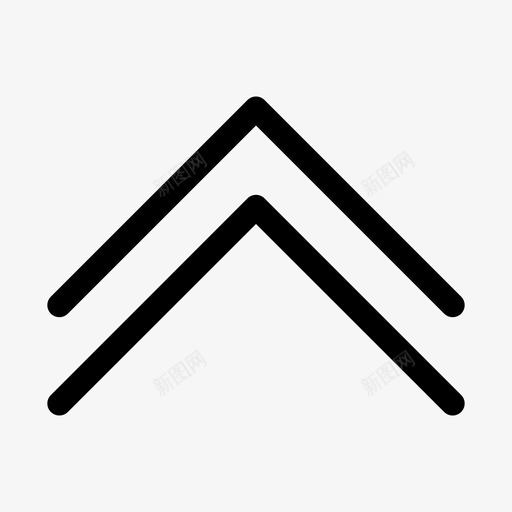 方向角度箭头svg_新图网 https://ixintu.com 箭头 方向 角度 向上 应用程序 大纲