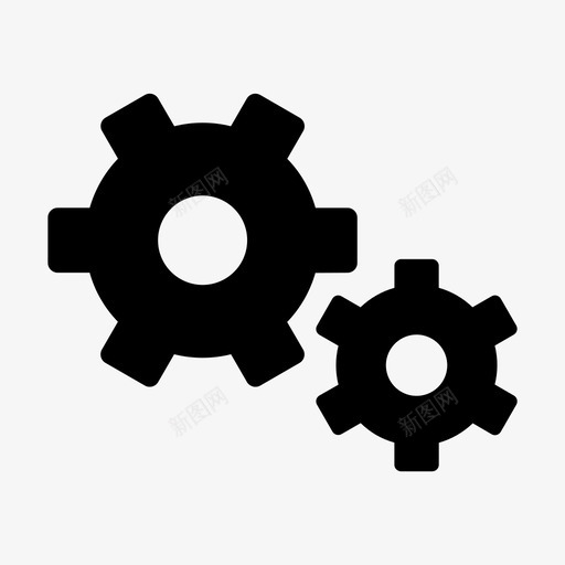 协作齿轮系统svg_新图网 https://ixintu.com 协作 齿轮 系统 团队 合作 专业