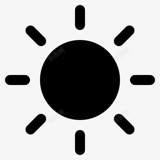 太阳天气预报夏天svg_新图网 https://ixintu.com 天气 太阳 天气预报 夏天 天气图 图标