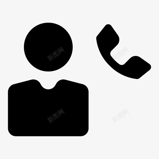 联系电话呼叫沟通svg_新图网 https://ixintu.com 沟通 联系电话 材料 设计 呼叫 谈话