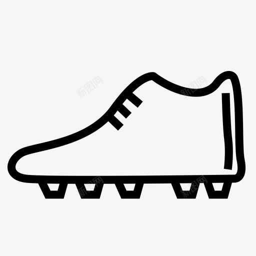 鞋子球球员svg_新图网 https://ixintu.com 足球 鞋子 球员