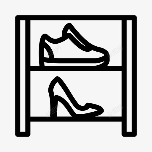 采购产品鞋子抽屉鞋类svg_新图网 https://ixintu.com 内部 采购 产品 鞋子 抽屉 鞋类 类家 家居装饰 像素 完美 线条