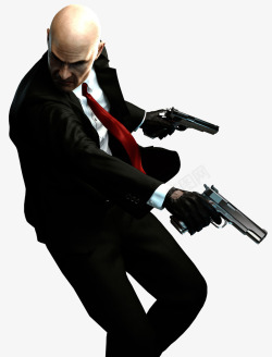 Hitman Absolution  Agent 47 Render HQ by Crussong免扣素材