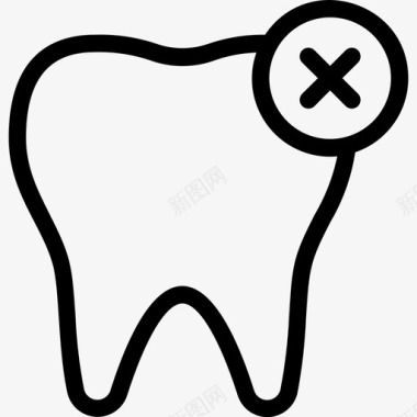 假牙牙科护理牙医图标