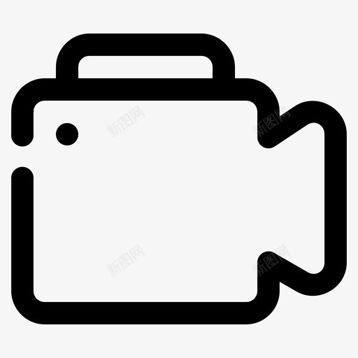 摄像机胶卷多媒体svg_新图网 https://ixintu.com 摄像机 胶卷 多媒体 用户界面