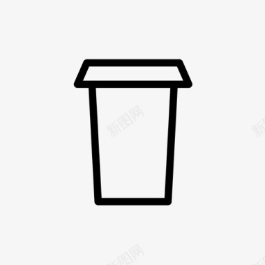 马克杯咖啡容器图标