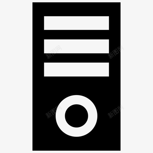 cpu计算机硬盘svg_新图网 https://ixintu.com 计算机 硬盘 系统 单元 工作站 响应 用户界面 实心 图标