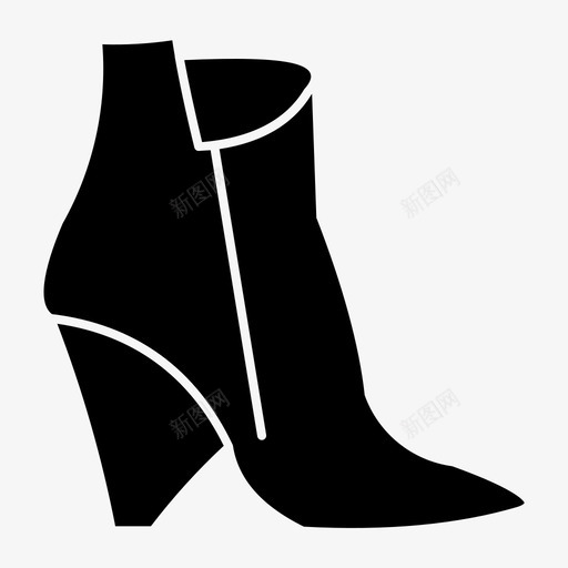 鞋靴装备符号svg_新图网 https://ixintu.com 鞋靴 鞋鞋 装备 符号