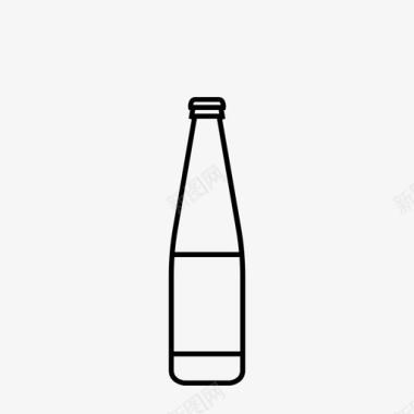 苏打水瓶软饮料酒瓶图标