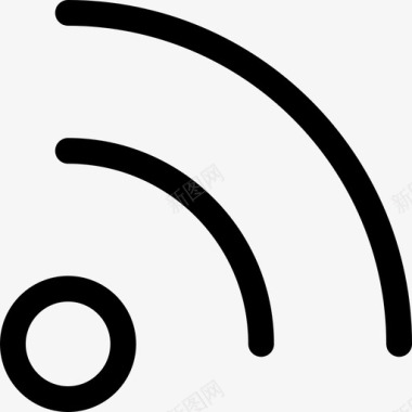 wifi互联网在线图标