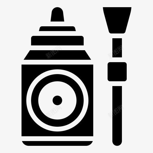镜头清洁剂瓶子刷子svg_新图网 https://ixintu.com 镜头 清洁剂 瓶子 刷子 子设备 摄影 雕文