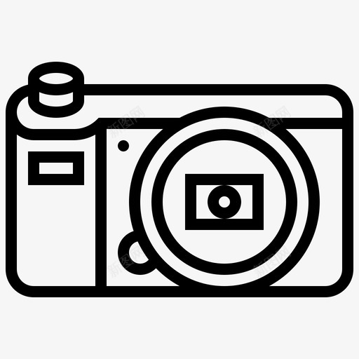 数码相机无镜照片svg_新图网 https://ixintu.com 数码相机 无镜 照片 技术 小工 工具