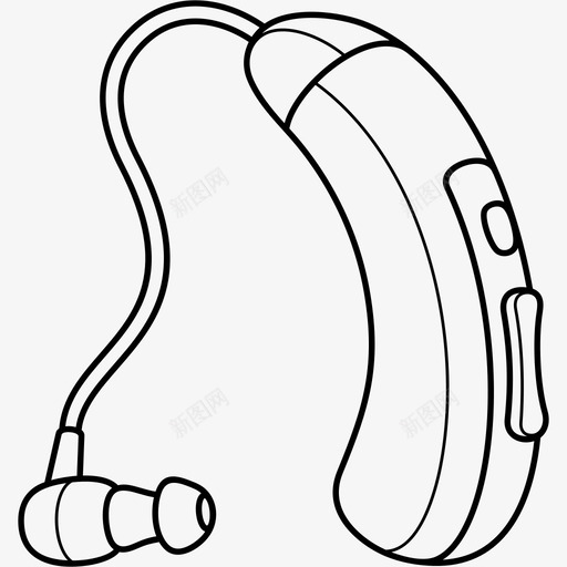 数字助听器可充电声音svg_新图网 https://ixintu.com 数字 助听器 充电 声音 语音 扩音器 套件