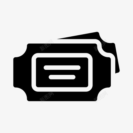门票电影爱好svg_新图网 https://ixintu.com 电影 门票 爱好 即兴 发挥 霍布斯 像素 完美 线条