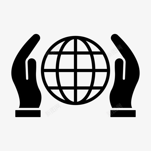 全球手互联网svg_新图网 https://ixintu.com 全球 球手 互联网 社会责任
